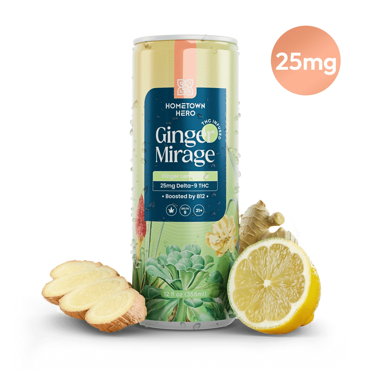 Sparkling Lemonade Ginger Mirage