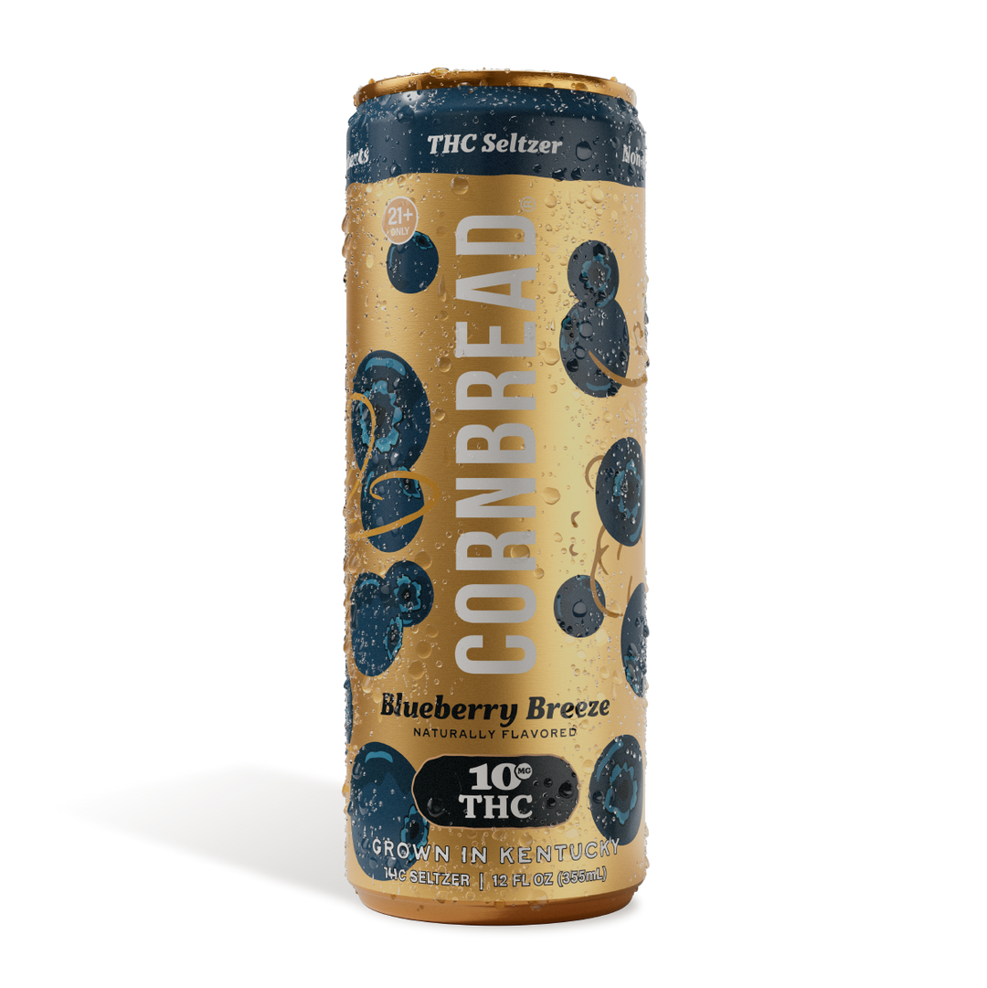 THC Seltzer Blueberry Breeze