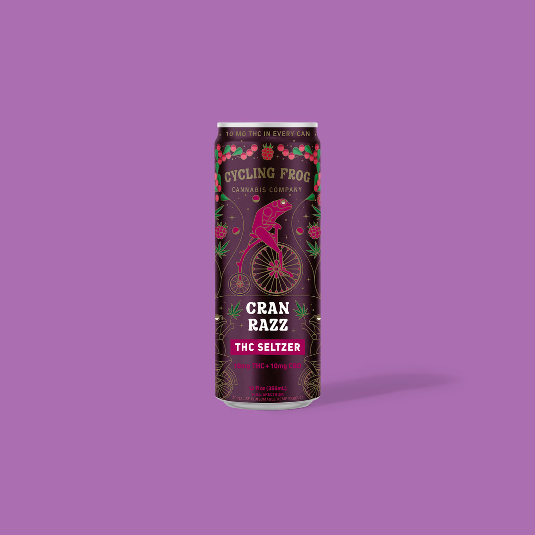 THC Seltzer Cran Razz