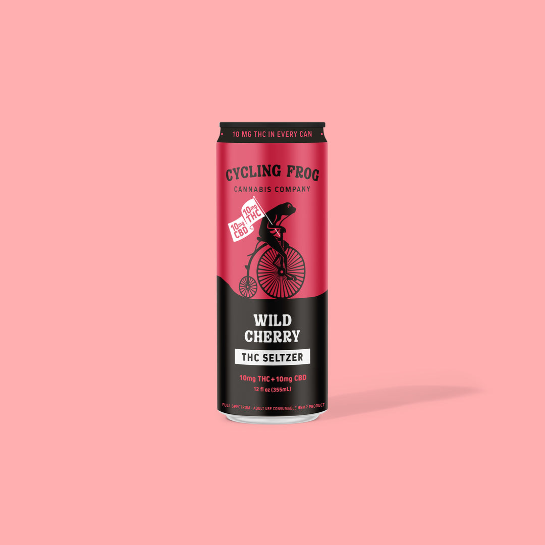 THC Seltzer Wild Cherry